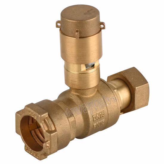 Valvola a sfera magnetica con serratura magnetica nichelata fabbrica OEM / ODM in Cina