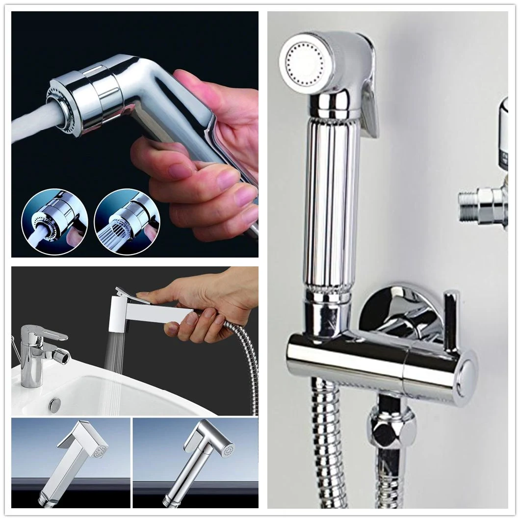 Bathroom Shower Set Brass Health Faucet Enema Nozzle Toilet Bidet