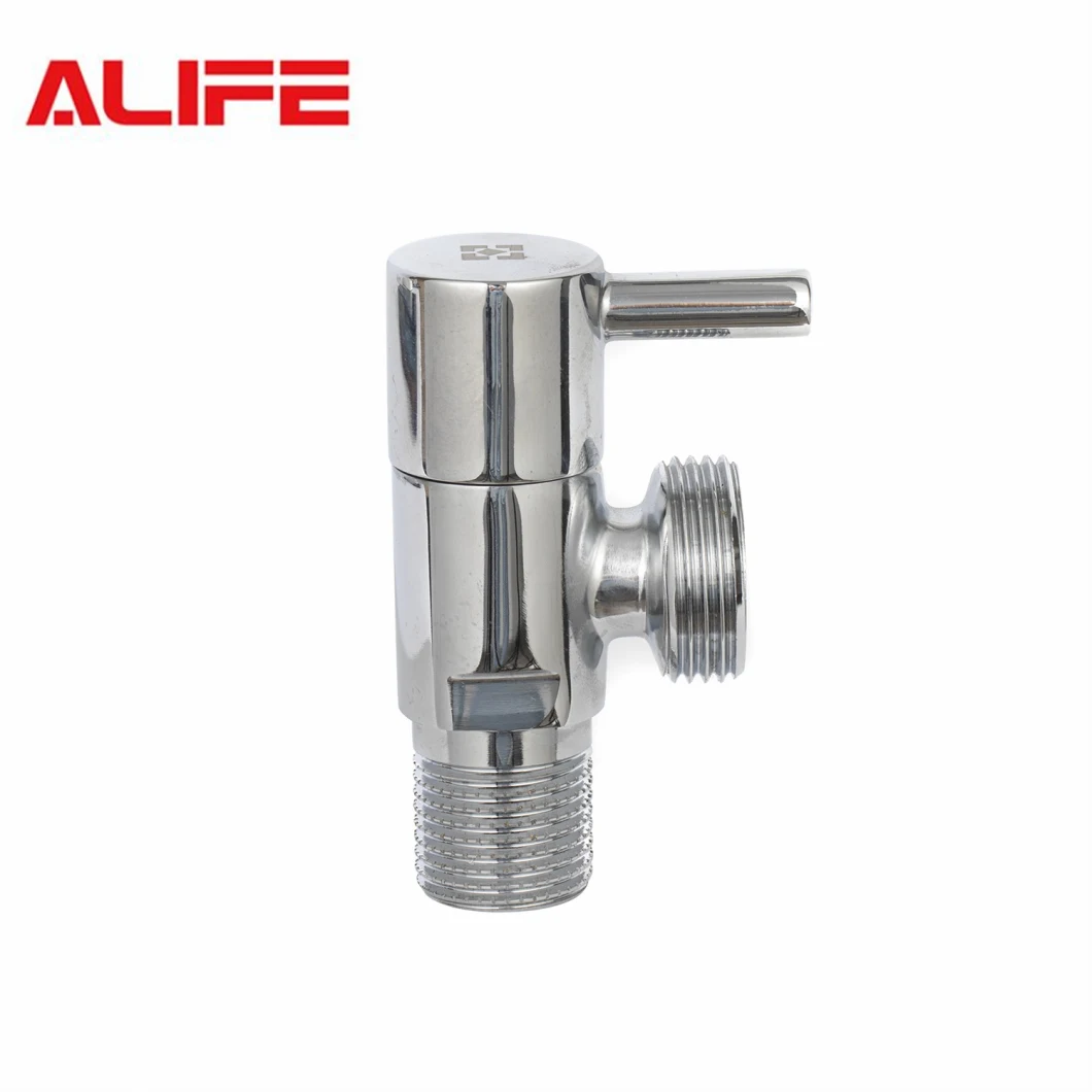 Alife Sanitary Plumbing Brass Angle Stop Valve Toilet