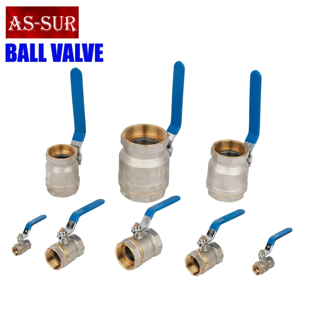 Ce Approved Water Gas Air Control Brass Ball Valve with Butterfly Handle