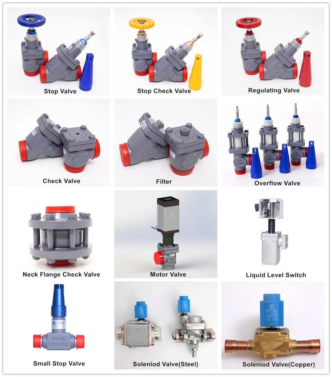 Dofun Ammonia Valves for Refrigeration